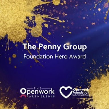 The Openwork Foundation, Foundation Hero Award, won by The Penny Group