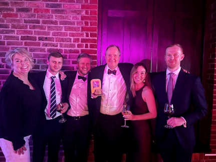 The Penny Group team at having won London Financial Planning Form of the Year at the 2025 Professional Adviser Awards